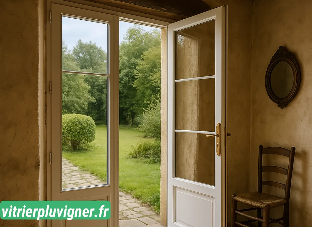Installation de fenêtre en PVC Pluvigner